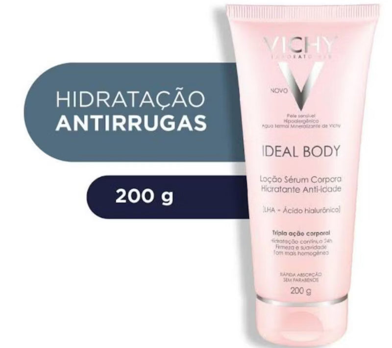 Gel Creme Anti-idade Vichy Ideal Body Pescoço, Colo e Mãos 200g