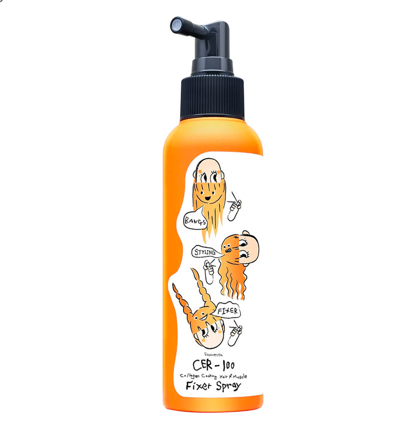 Elizavecca CER-100 Spray fixador muscular para cabelo + revestimento de colágeno 150 ml