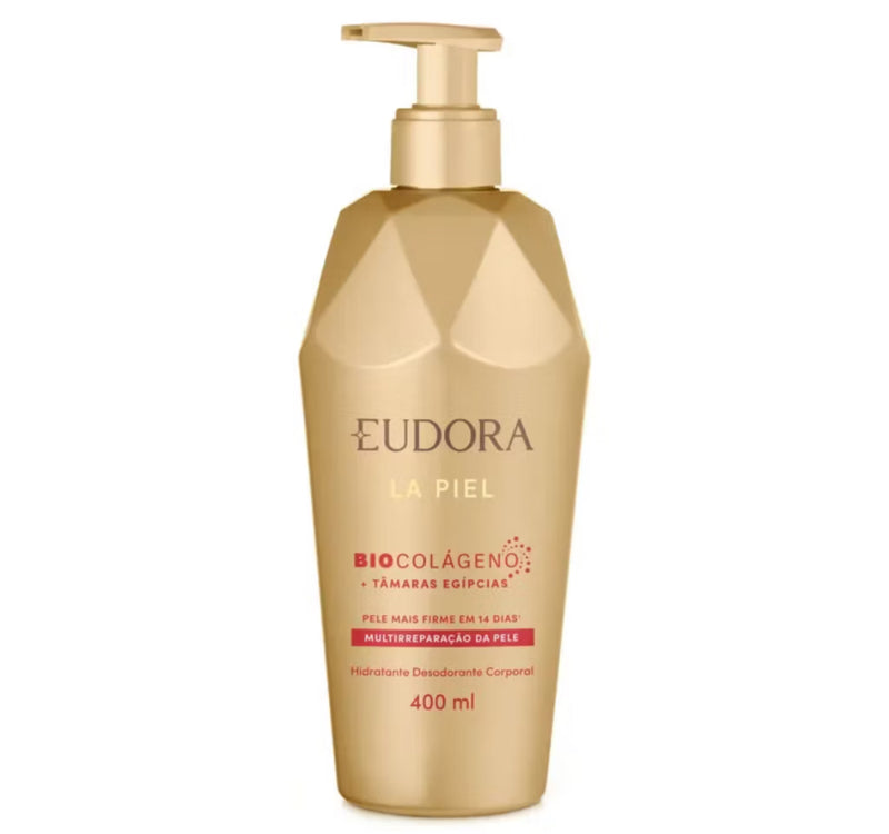 Combo La Piel Tâmaras Egípcias Eudora Hidratante Corporal e Creme para as mãos