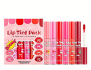 Conjunto de 6 Tint Labial DragonRanee - Efeito Natural, Longa Duração
