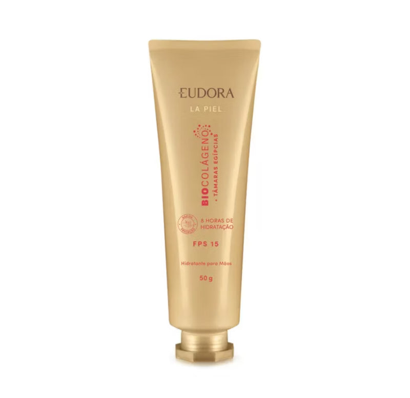 Combo La Piel Tâmaras Egípcias Eudora Hidratante Corporal e Creme para as mãos