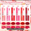 Conjunto de 6 Tint Labial DragonRanee - Efeito Natural, Longa Duração