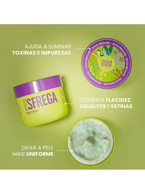 Bumbum Cream Esfrega Bumbum - Esfoliante Corporal 200ml