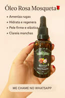 Oleo de rosa mosqueta rubiginosa clareadora 50ml