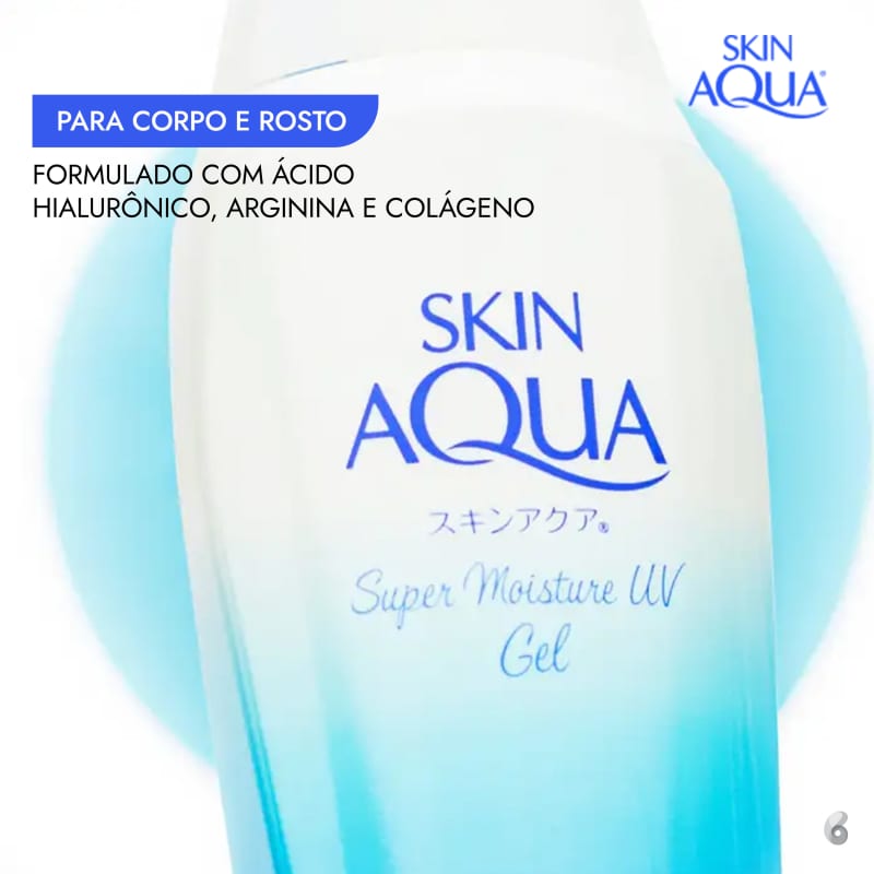 Skin Aqua UV Super Moisture Gel FPS50 - Protetor Solar 165g