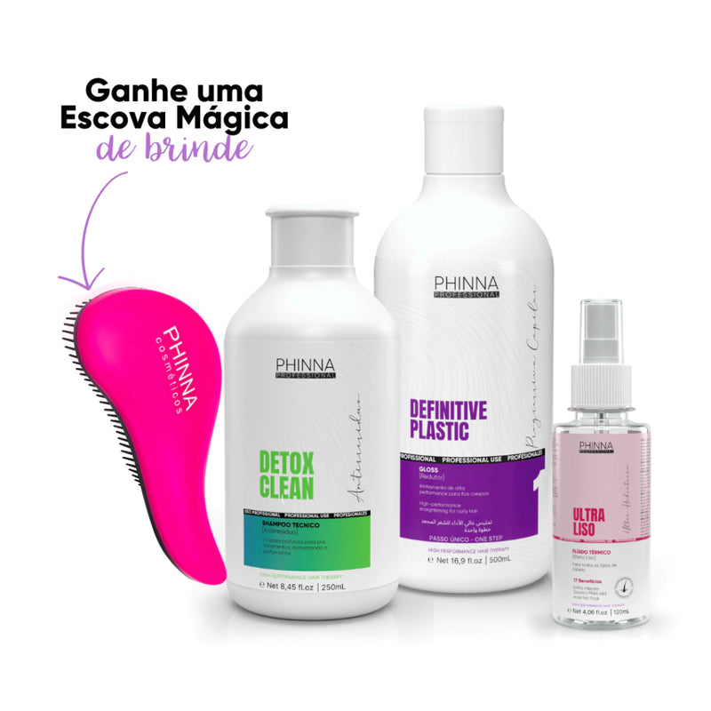 Kit Progressiva Orgânica + Escova Magica de Brinde