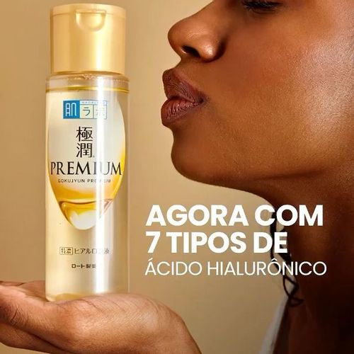 Loção Hidratante Facial Hada Labo - Gokujyun Super Hyaluronic - 170ml