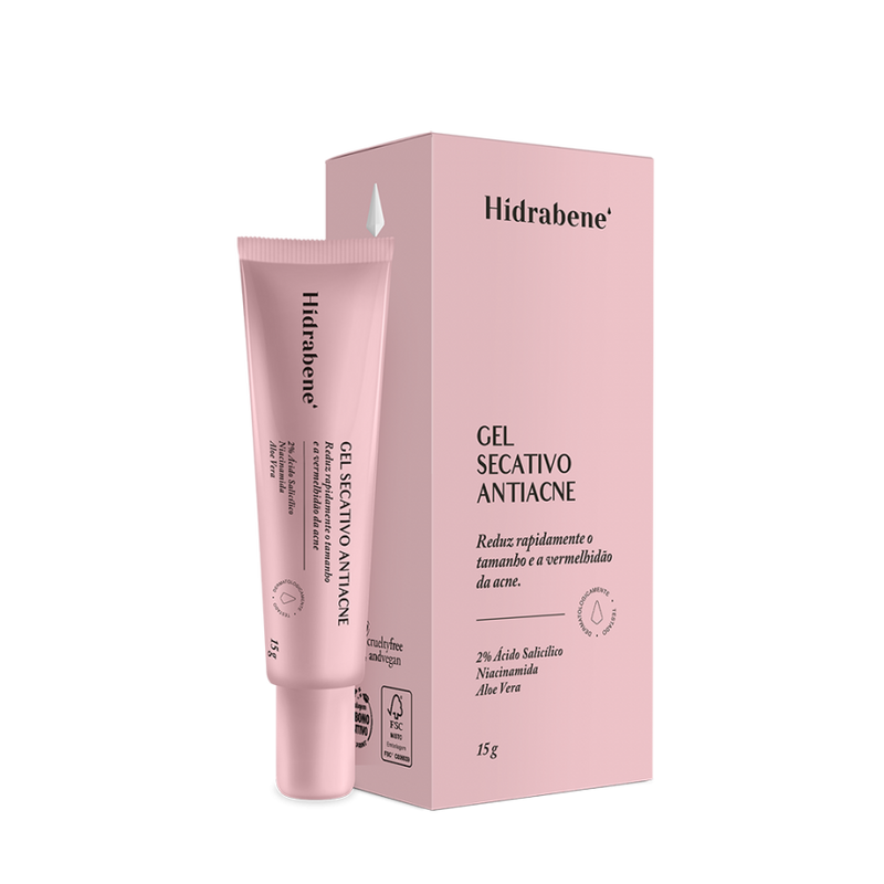 Gel Secativo Antiacne Hidrabene 15g