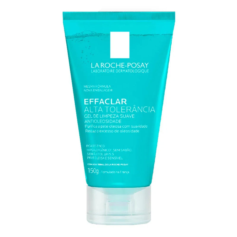 Gel de Limpeza Facial La Roche-Posay - Effaclar Alta Tolerância - 150g