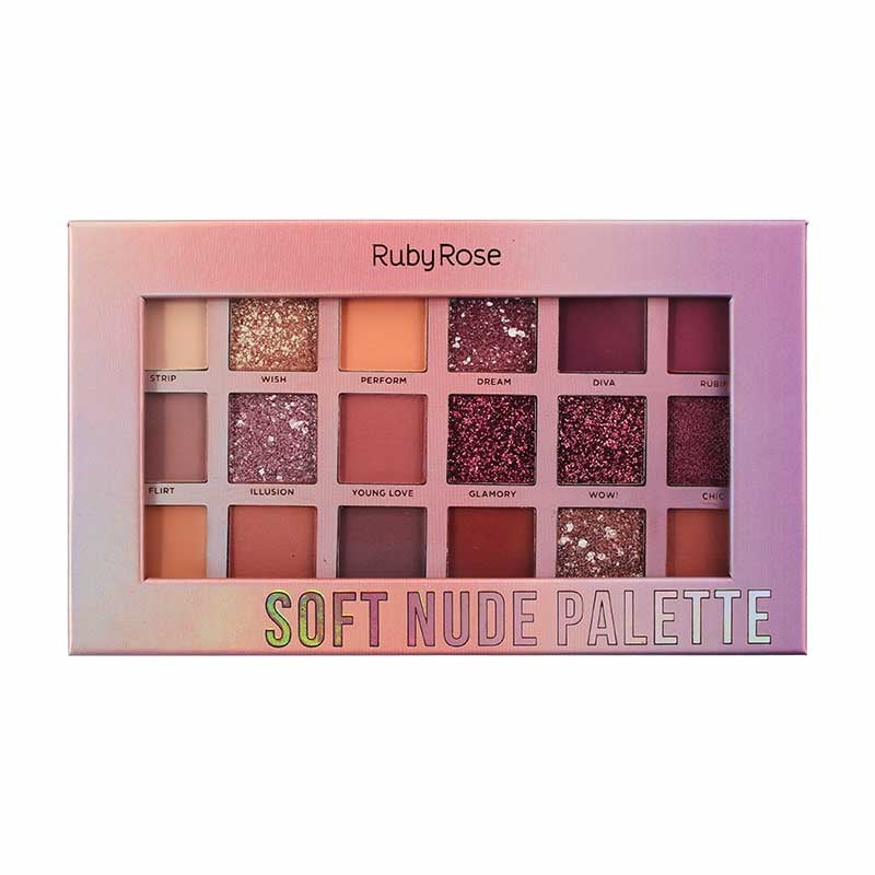 PALETA SOFT NUDE FEELS RUBY ROSE