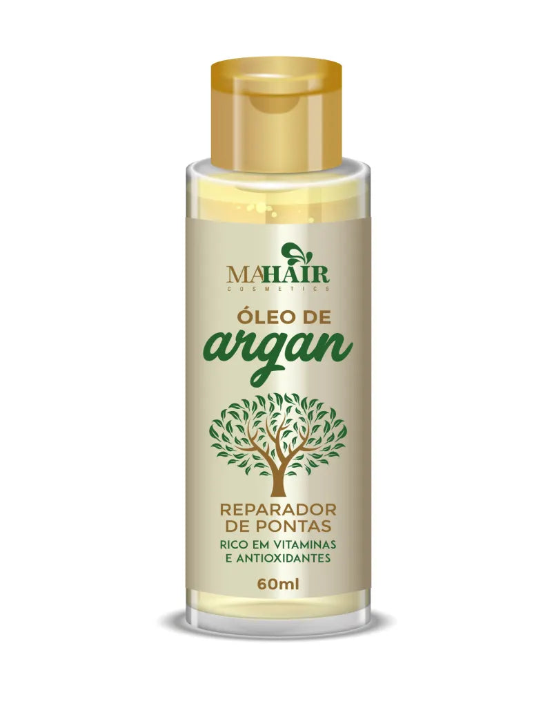 Reparador de Pontas Óleo De Argan 60ml - Mahair