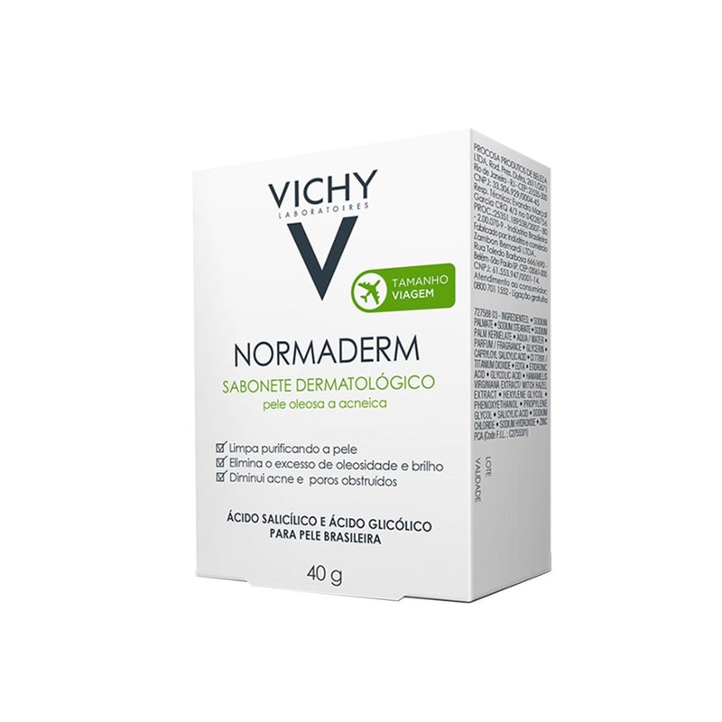 Sabonete Dermatológico Facial Vichy - Normaderm 40g