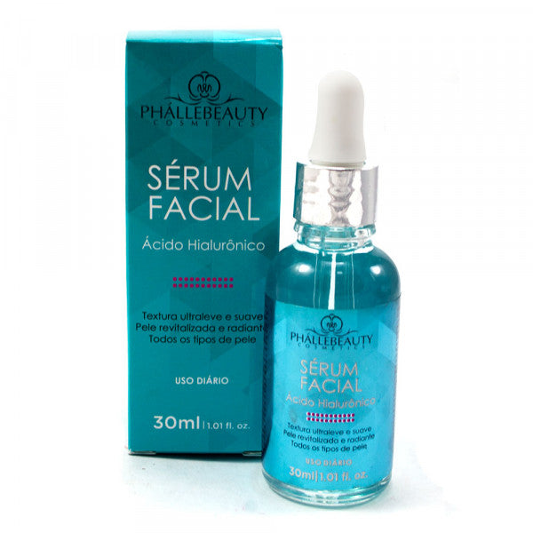 Sérum Facial com Ácido Hialurônico Phalle Beauty