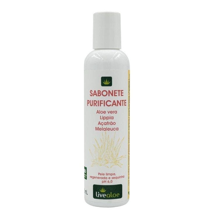 Sabonete Purificante 200mL Live Aloe