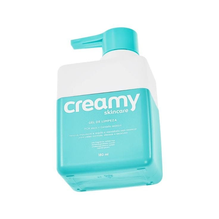 gel de limpeza Creamy - Pele oleosa