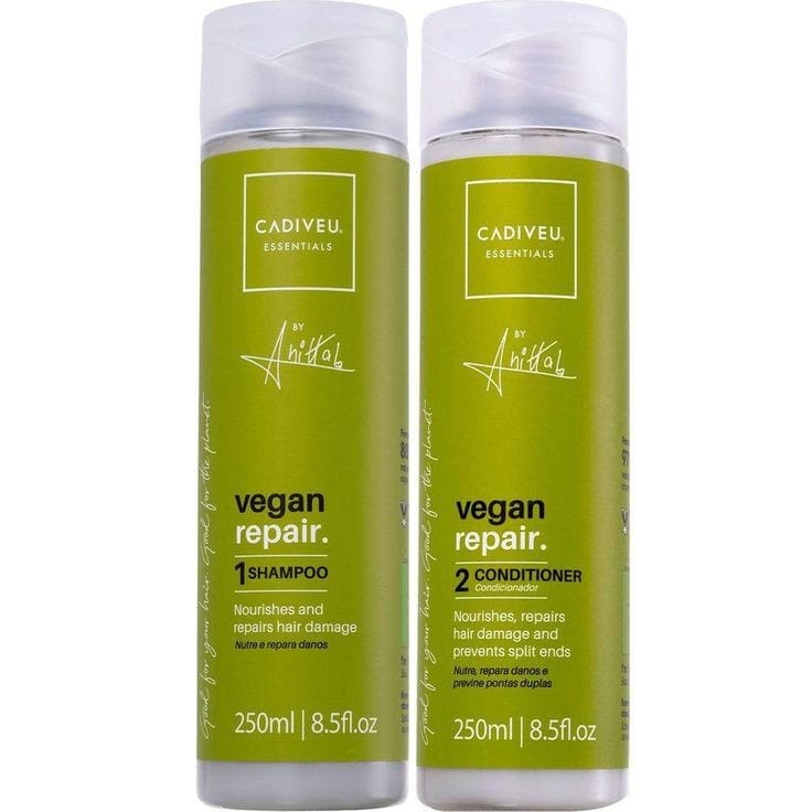 Cadiveu Essentials Vegan Repair Anitta - Shampoo 250 ml e Condicionador 250