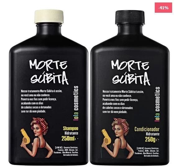 Lola Cosmetics Morte Súbita Kit - Shampoo 250ml+ Condicionador 250ml