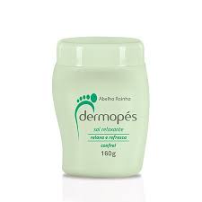 Dermopés – Sal Relaxante P/Os Pes C/Confrei 160 G - Abelha Rainha