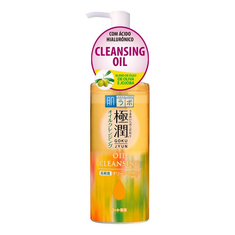 Limpador Facial Hada Labo Gokujyun Oil Cleansing - 200ml