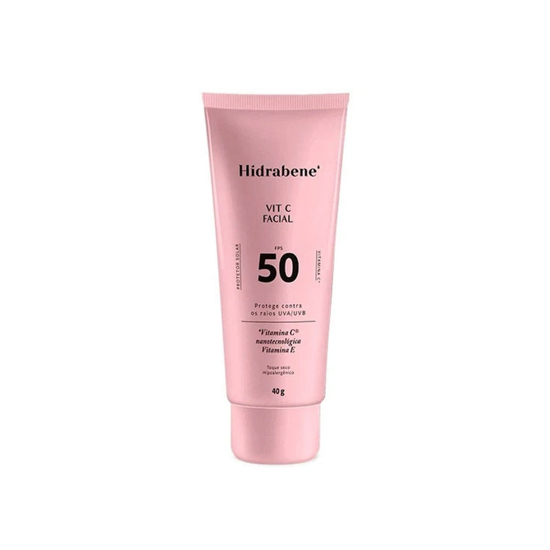 Vitamina C Hidrabene FPS 50 toque seco 40 g