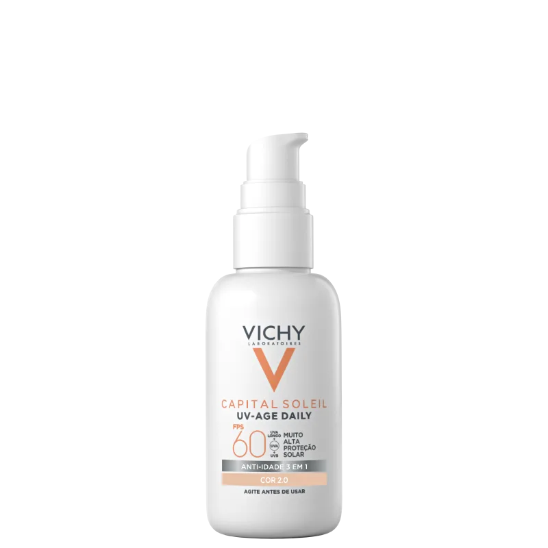 Vichy UV-Age Daily Cor Clara 2.0 FPS 60 - Protetor Solar Facial 40g