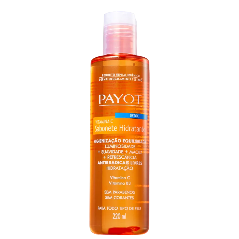 Payot Sabonete Líquido Detox Vitamina C - 220ml